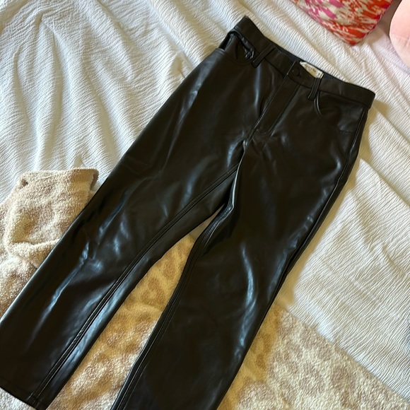 Abercrombie & Fitch Pants & Jumpsuits Abercrombie Leather Pants The